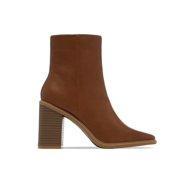 SQUARE TOE ANKLE BOOTIES | NWT - Picture 2 of 3